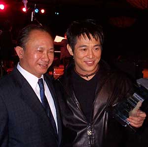 Picture of John Woo with Jet Li