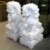 Marble Foo Dogs